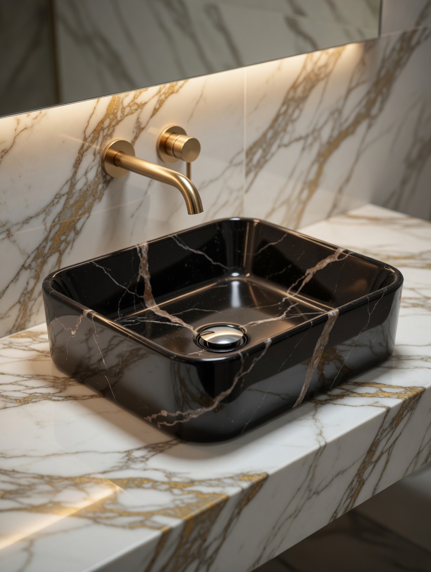 Vasque "Black Marble"